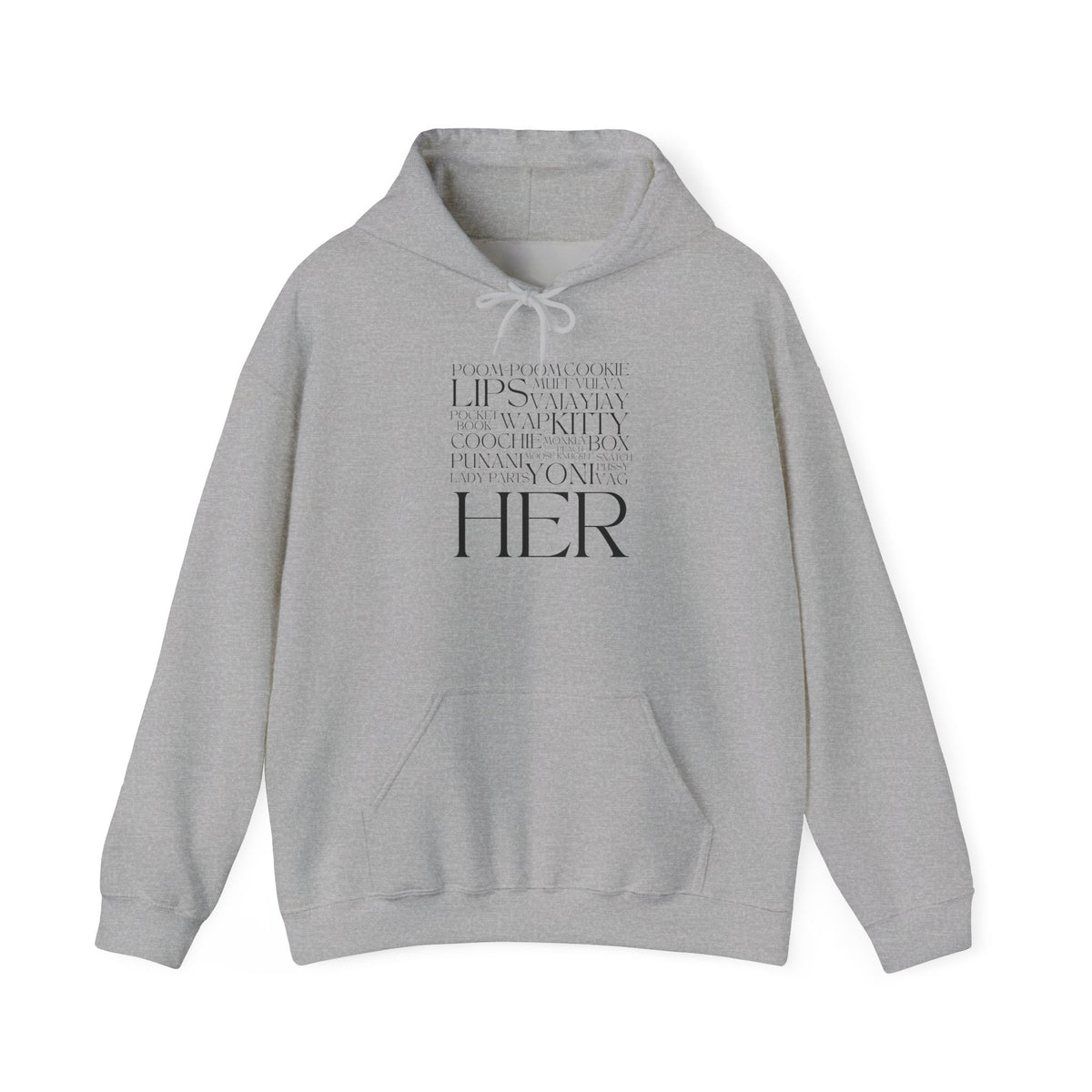 Body Talk T-Shirt Hooded Sweatshirt