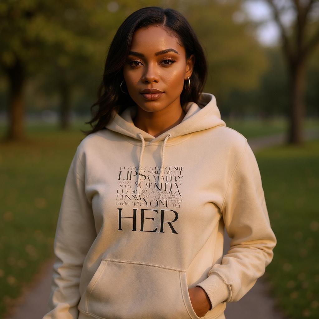 Body Talk T-Shirt Hooded Sweatshirt