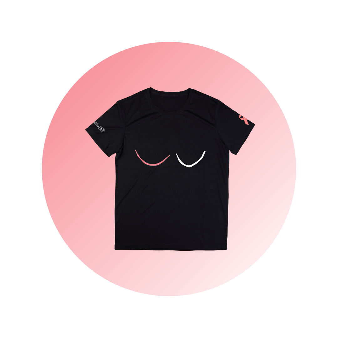 'supportHER' T-Shirt (Black)