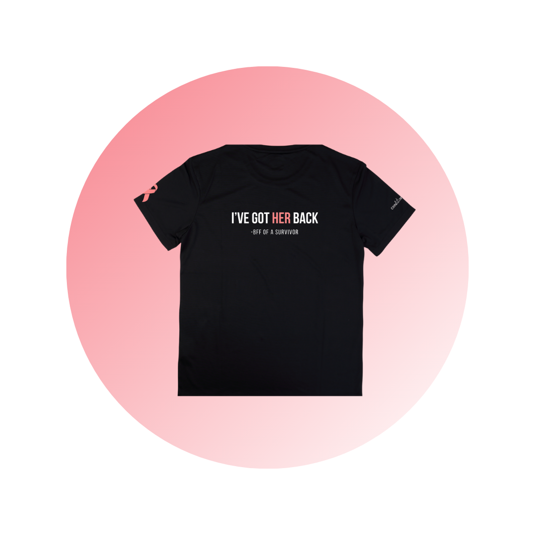 'supportHER' T-Shirt (Black)