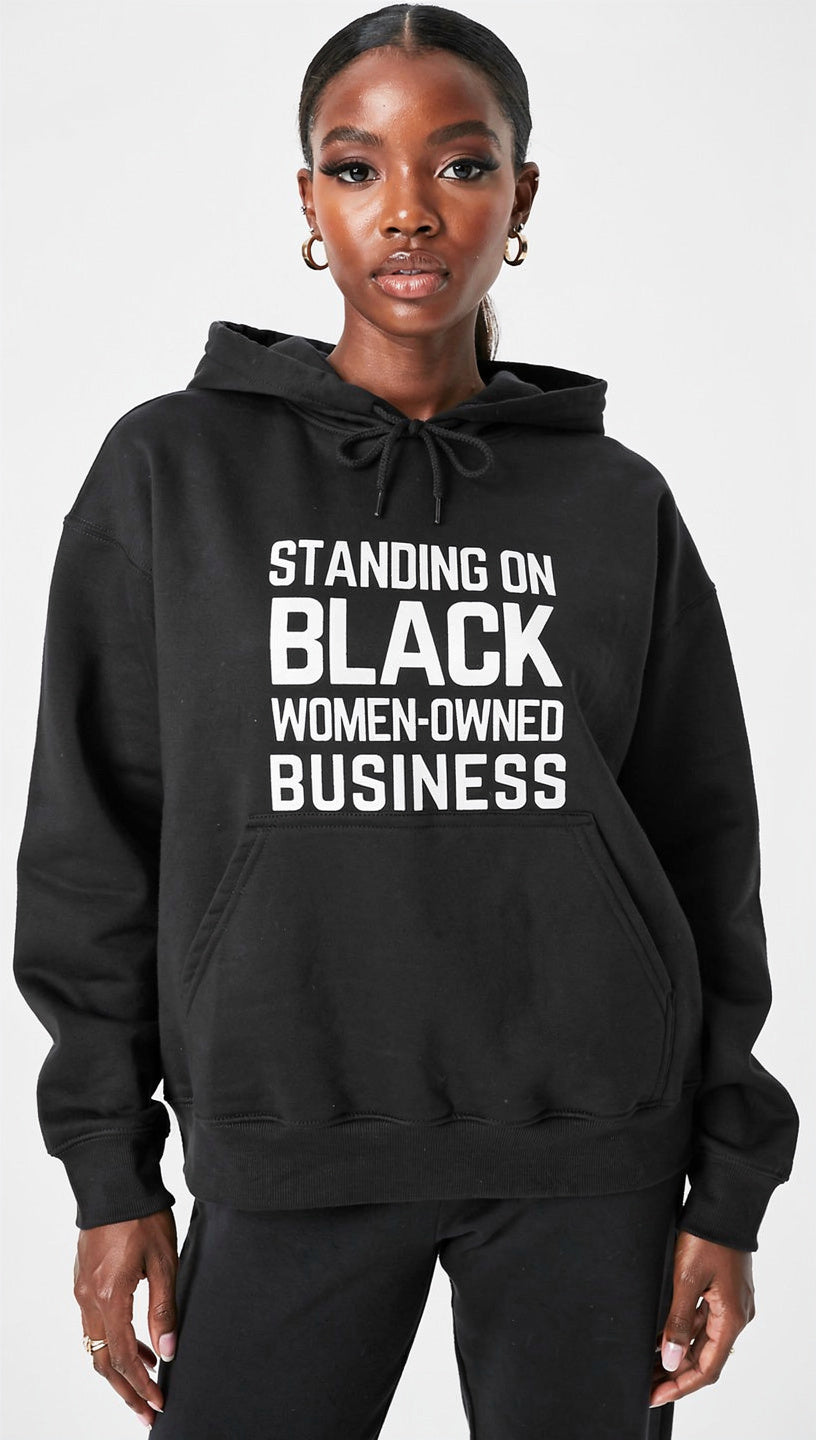 「黒人女性経営者」を応援するパーカー
