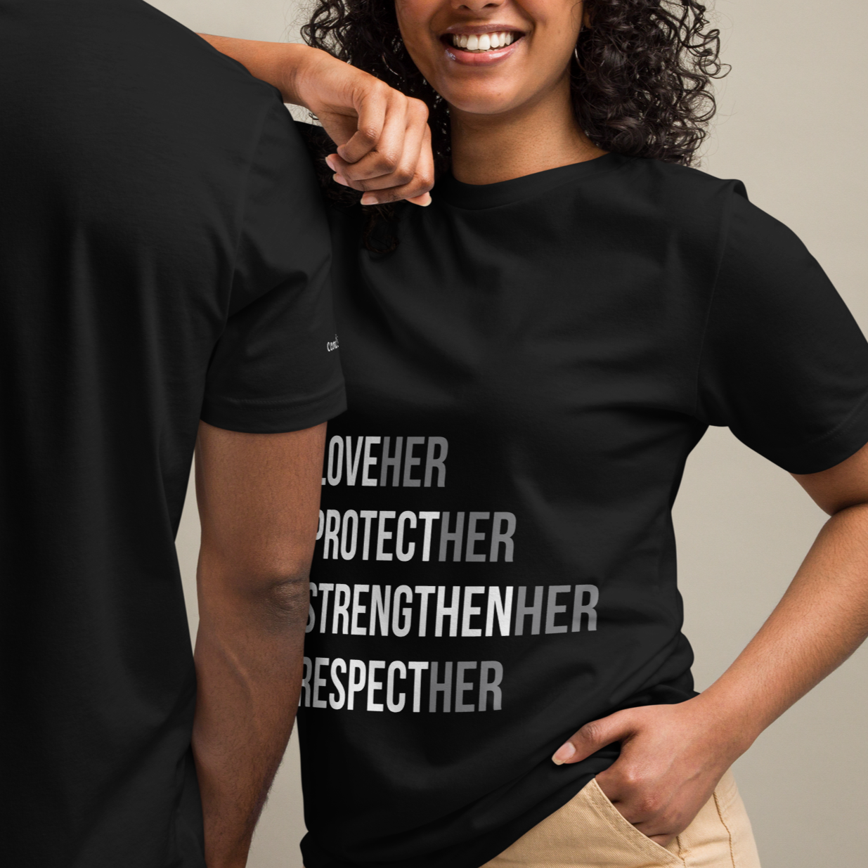 conditionHER Love "HER" T-Shirt in black