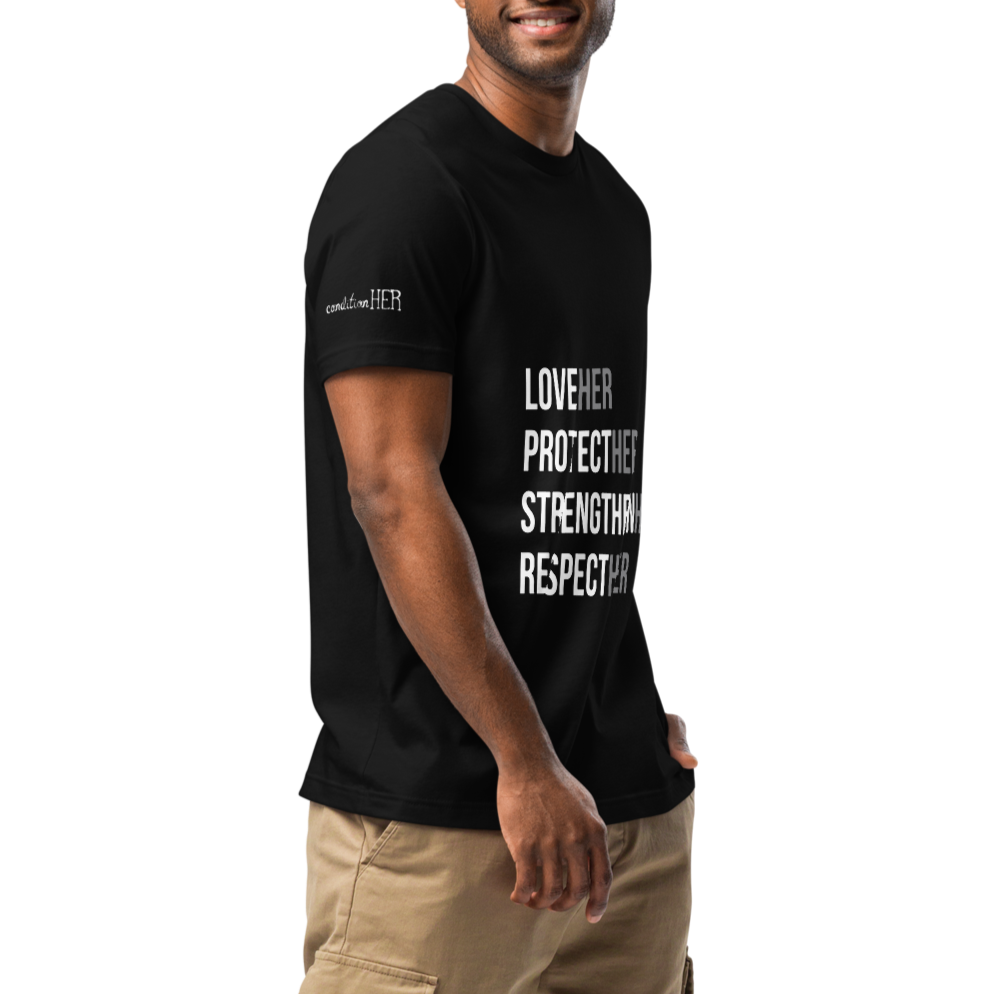 conditionHER Love &quot;HER&quot; T-Shirt in black