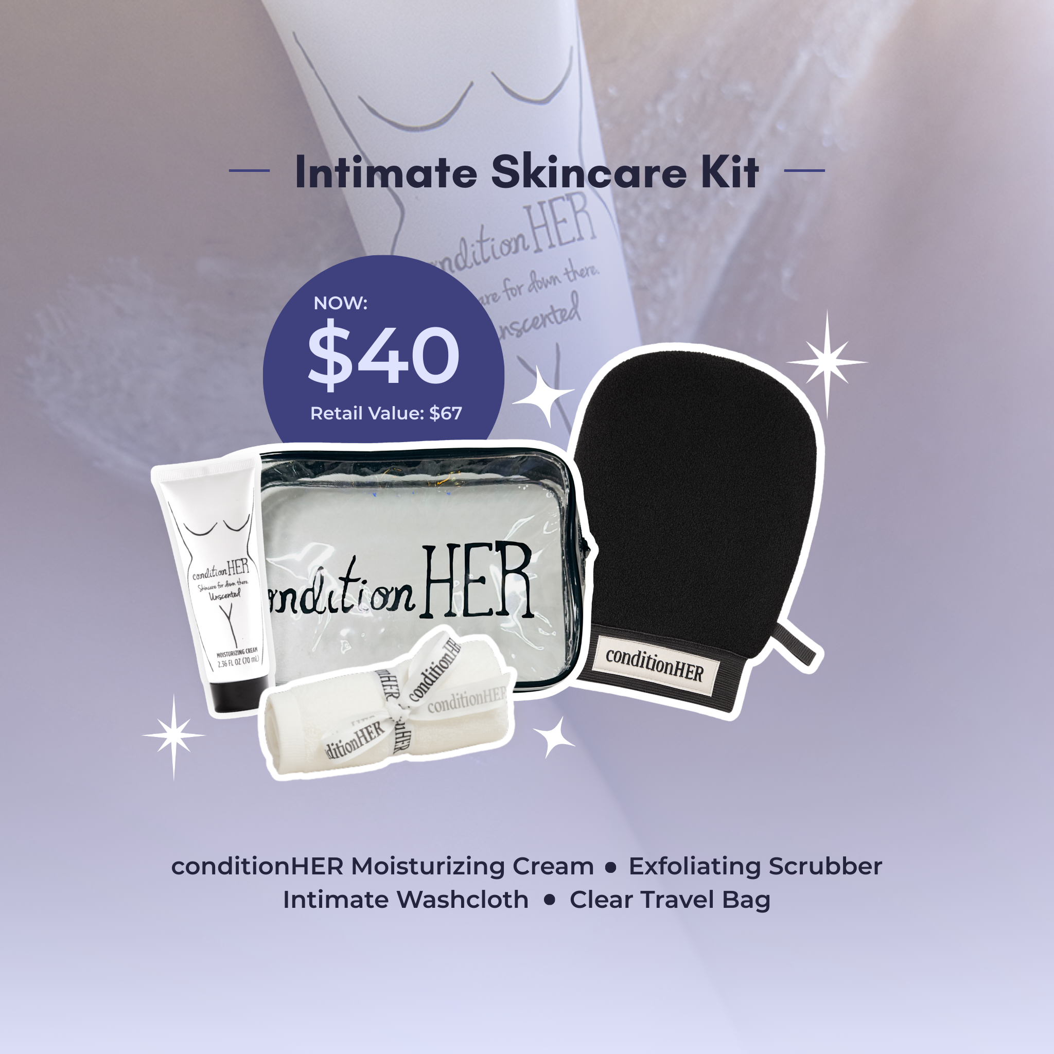 INTIMATE SKINCARE KIT