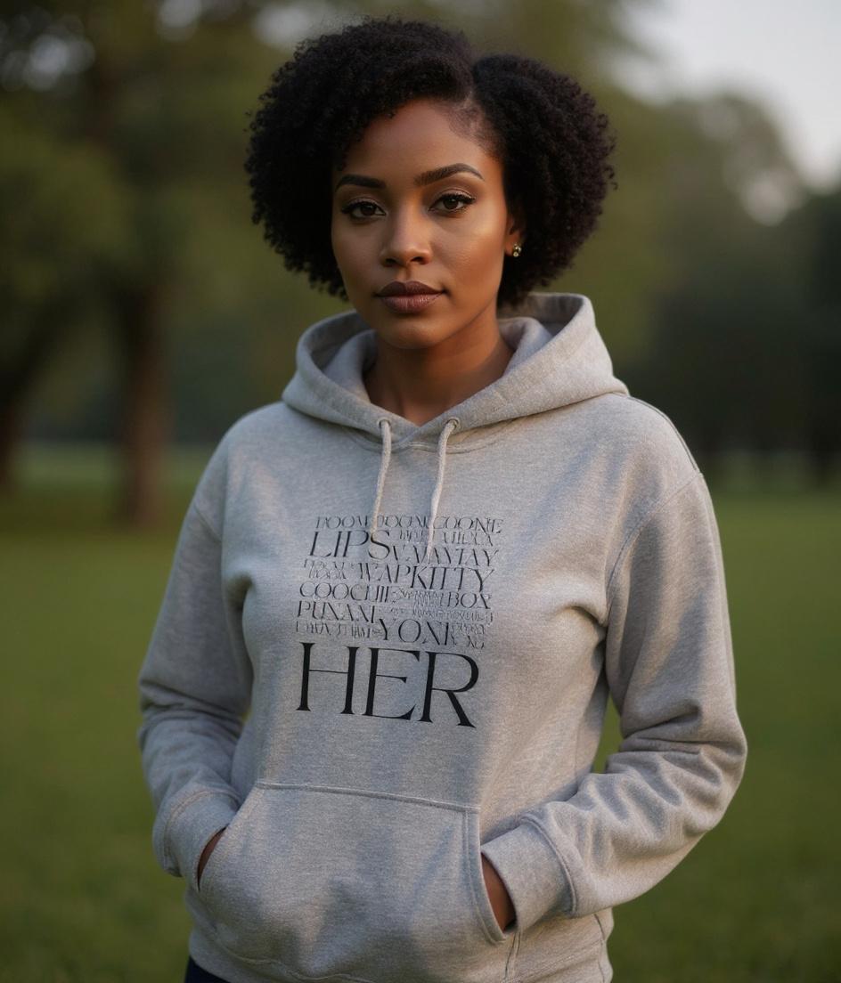 Body Talk T-Shirt Hooded Sweatshirt