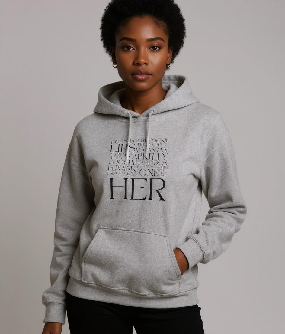 Body Talk T-Shirt Hooded Sweatshirt