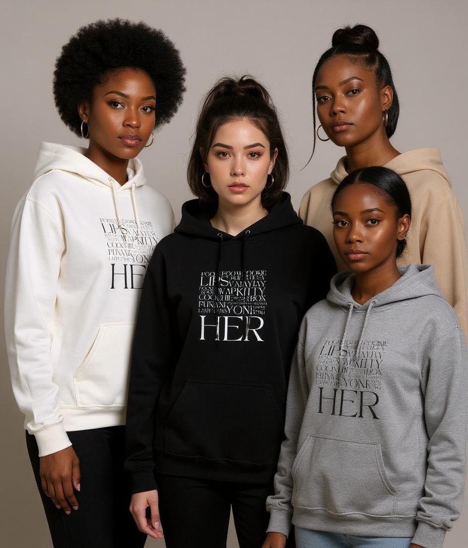 Body Talk T-Shirt Hooded Sweatshirt