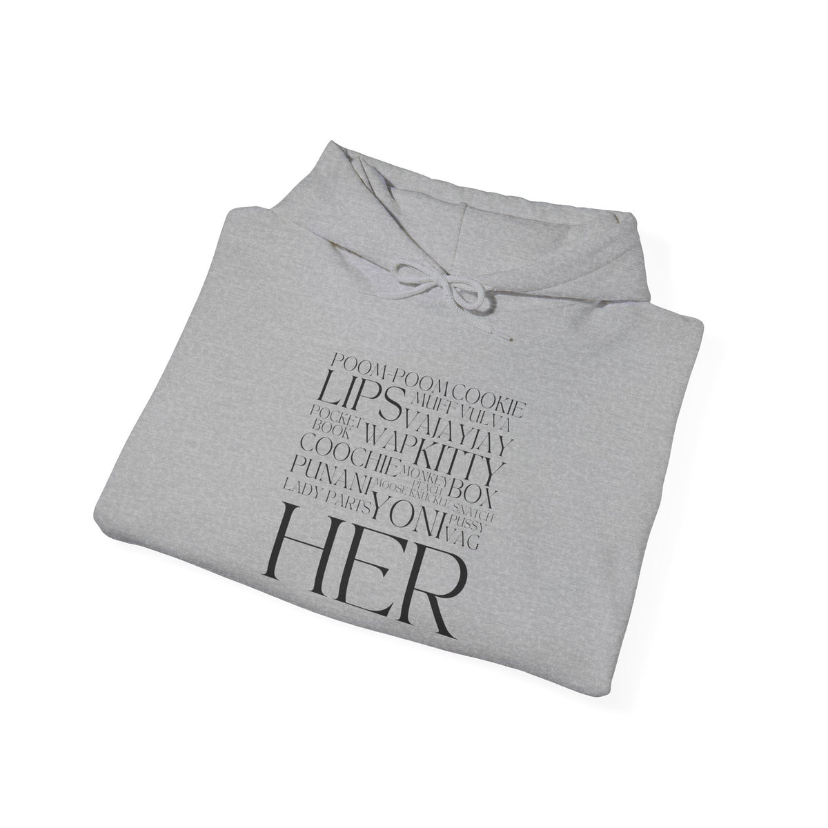 Body Talk T-Shirt Hooded Sweatshirt