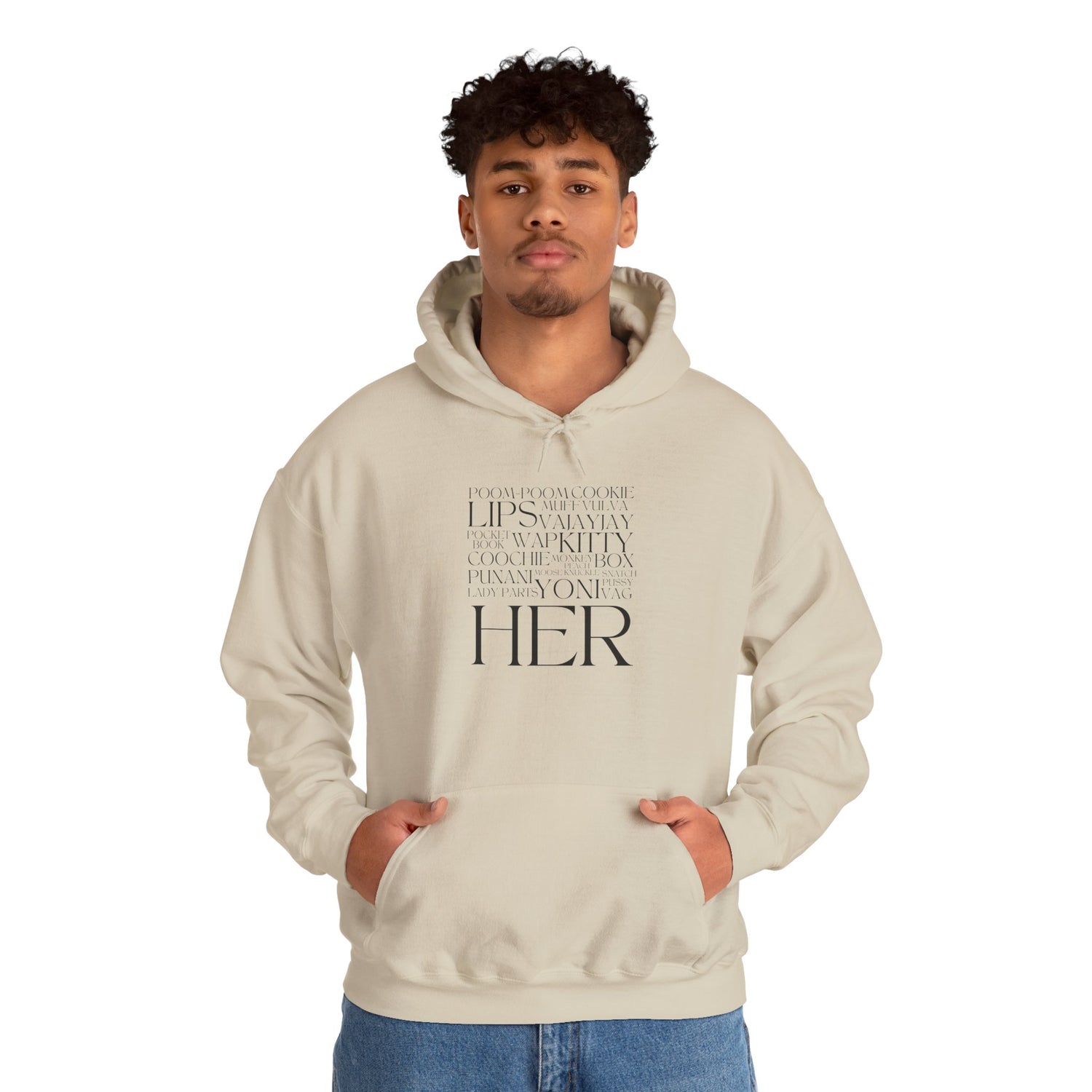 Body Talk T-Shirt Hooded Sweatshirt