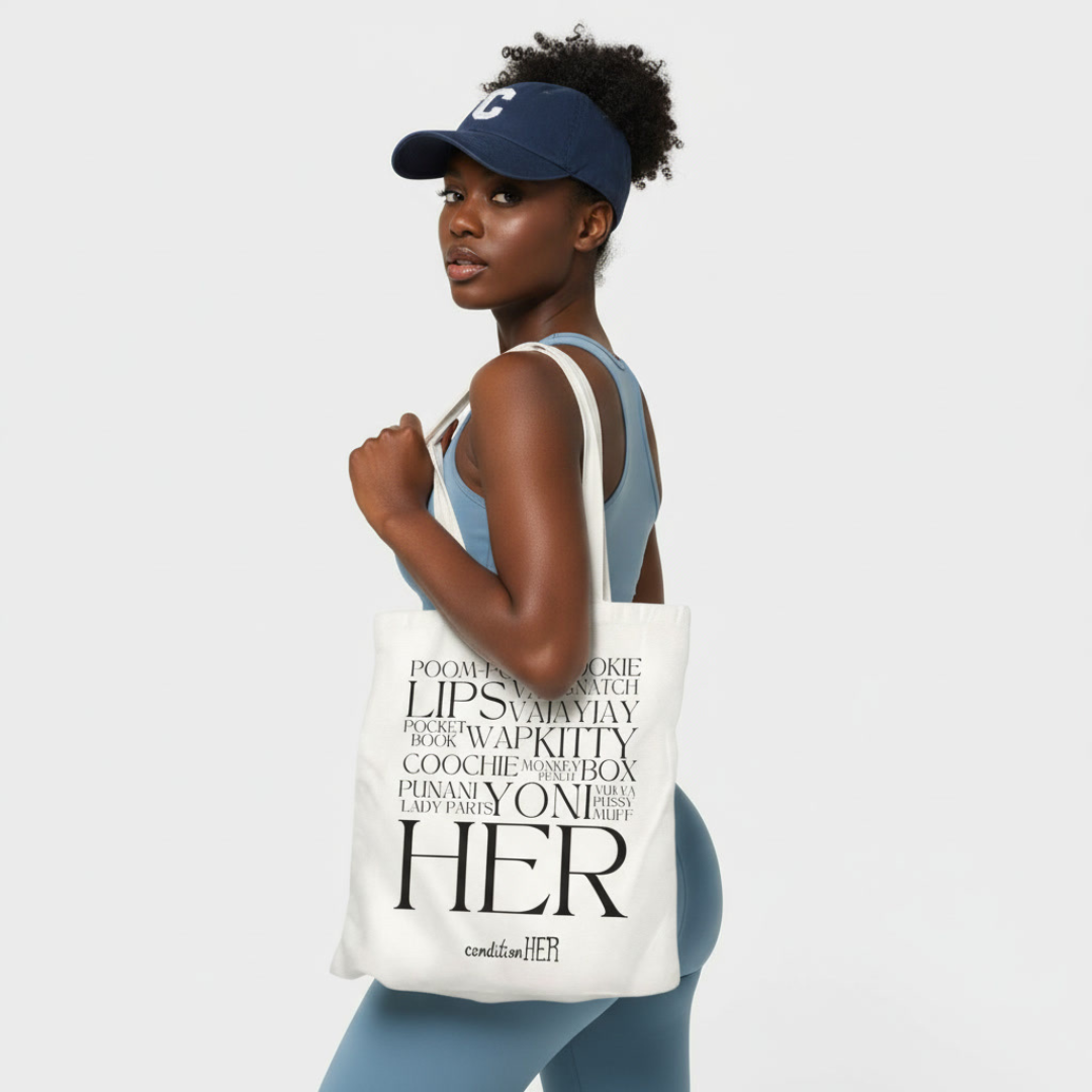 Body Talk Tote Bag