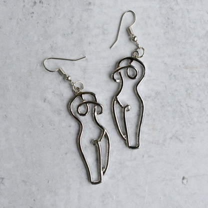conditionHER Body Ody Earrings in Silver