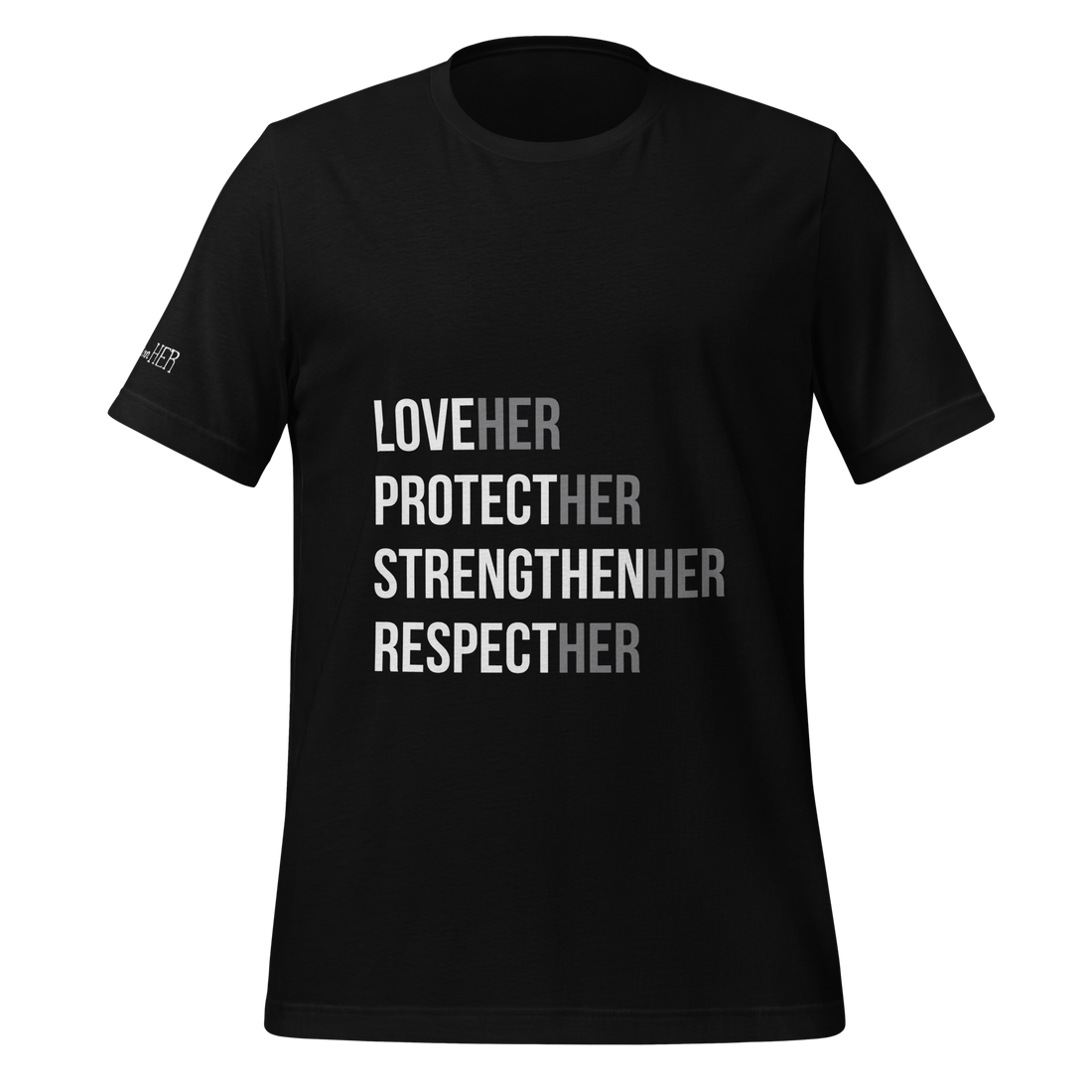 conditionHER Love HER T-Shirt in black