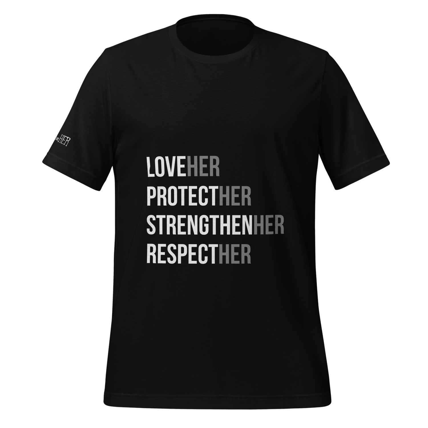 conditionHER Love HER T-Shirt in black